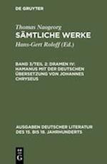 Sämtliche Werke, Band 3/Teil 2, Dramen IV