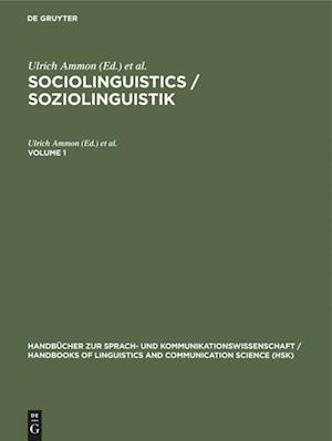 Sociolinguistics / Soziolinguistik. Volume 1