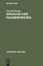 Sprache der Massenmedien