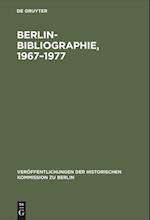 Berlin-Bibliographie, 1967-1977