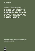 Sociolinguistic Perspectives on Soviet National Languages