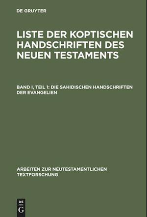 Die sahidischen Handschriften der Evangelien