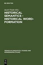 Historical Semantics - Historical Word-Formation