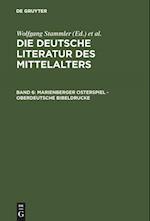 Marienberger Osterspiel - Oberdeutsche Bibeldrucke