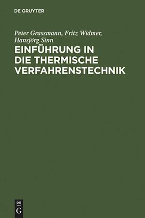 Einführung in Die Thermische Verfahrenstechnik