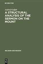 A Structural Analysis of the Sermon on the Mount