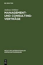 Management- und Consulting-Verträge