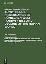 Religion (Hellenistisches Judentum in römischer Zeit, ausgenommen Philon und Josephus [Forts.])