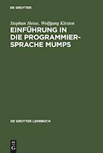 Einführung in die Programmiersprache MUMPS