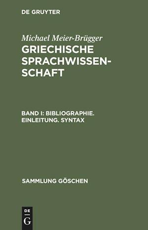 Bibliographie. Einleitung. Syntax