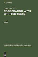 Cooperating with Written Texts