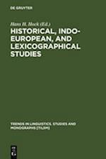 Historical, Indo-European, and Lexicographical Studies