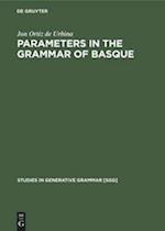 Parameters in the grammar of Basque