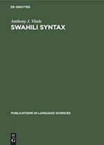 Swahili Syntax