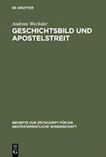 Geschichtsbild Und Apostelstreit