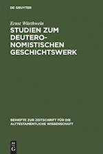 Studien zum Deuteronomistischen Geschichtswerk