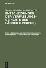 Berlin, Brandenburg, Mecklenburg-Vorpommern, Sachsen-Anhalt, Thüringen