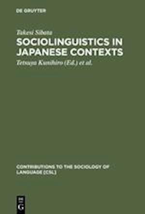 Sociolinguistics in Japanese Contexts