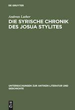 Die syrische Chronik des Josua Stylites