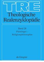 Theologische Realenzyklopädie, Bd 28, Pürstinger - Religionsphilosophie