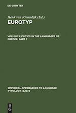 Clitics in the Languages of Europe