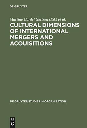 Cultural Dimensions of International Mergers and Acquisitions