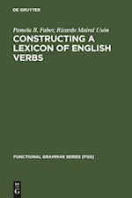 Constructing a Lexicon of English Verbs
