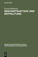 Rekonstruktion Und Entfaltung