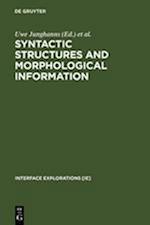 Syntactic Structures and Morphological Information