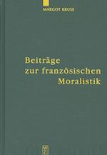 Beiträge Zur Französischen Moralistik