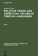 Relative Tense and Aspectual Values in Tibetan Languages