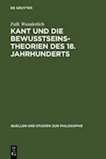 Kant und die Bewußtseinstheorien des 18. Jahrhunderts