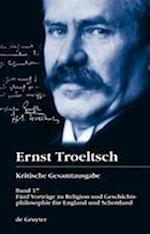 Fünf Vorträge zu Religion und Geschichtsphilosophie für England und Schottland