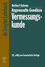 Angewandte Geodäsie: Vermessungskunde