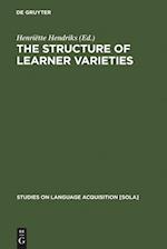 The Structure of Learner Varieties