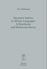 Quotative Indexes in African Languages