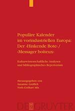 Populäre Kalender im vorindustriellen Europa: Der 'Hinkende Bote'/'Messager boiteux'