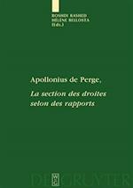 Apollonius de  Perge, La section des droites selon des rapports