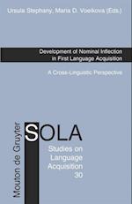 Development of Nominal Inflection in First Language Acquisition