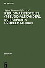 Pseudo-Aristoteles (Pseudo-Alexander), Supplementa Problematorum