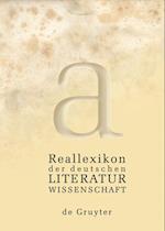 Reallexikon der deutschen Literaturwissenschaft. 3 Bände