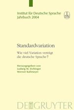 Standardvariation