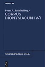 Ioannis Scythopolitani prologus et scholia in Dionysii Areopagitae librum 'De divinis nominibus' cum additamentis interpretum aliorum