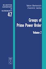 Groups of Prime Power Order, Volume 2, De Gruyter Expositions in Mathematics 47