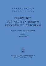 Fragmenta poetarum Latinorum epicorum et lyricorum