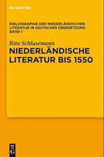 Niederländische Literatur bis 1550