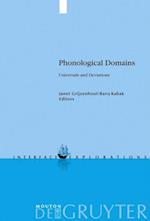 Phonological Domains