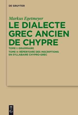 Le dialecte grec ancien de Chypre