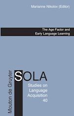 Age Factor and Early Language Learning