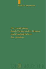 Die Leserlenkung durch Tacitus in den Tiberius- und Claudiusbüchern der "Annalen"